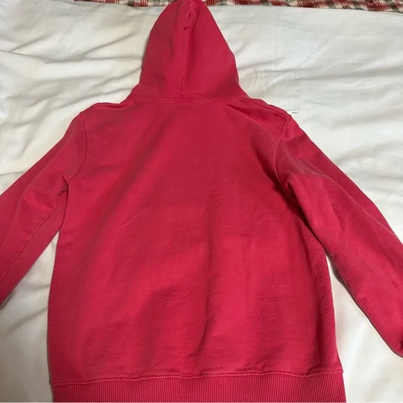 Paris University Women's Red Hoodie - Picture 15 of 16